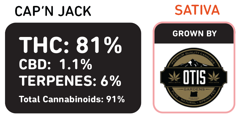 Cap'n Jack Disty 3224 Otis Sativa 2