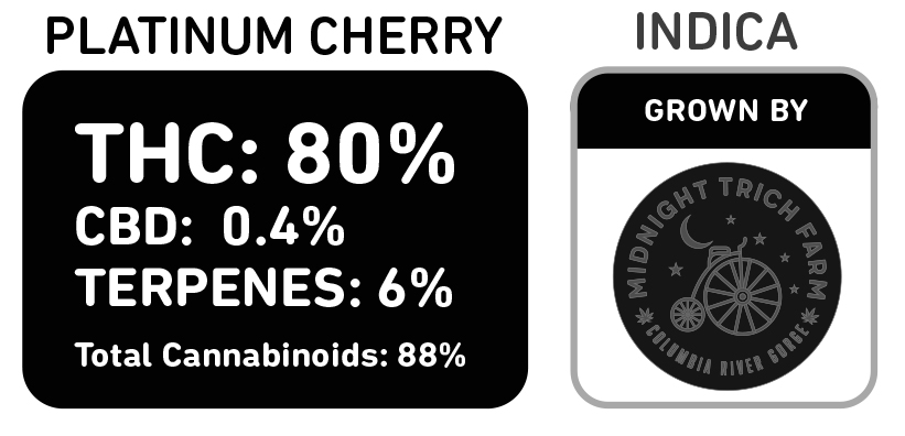 Platinum Cherry 3995 Midnight Trich Indica